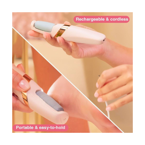 Electric Pedicure Foot File – Rechargeable Callus Remover for Smooth Feet