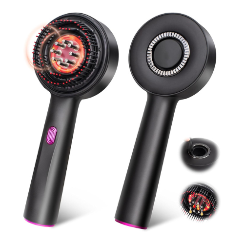 2-in-1 Hair Oil Brush & Scalp Massager – Hair Growth Tool - megamartuae