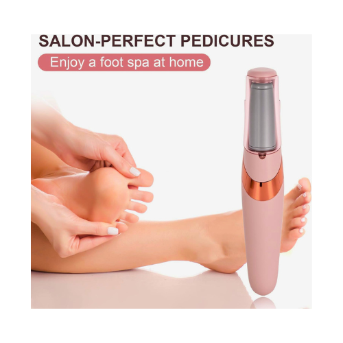 Electric Pedicure Foot File – Rechargeable Callus Remover for Smooth Feet