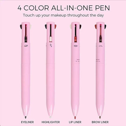 4-in-1 Travel Makeup Pen | Eyeliner, Lip & Brow - megamartuae