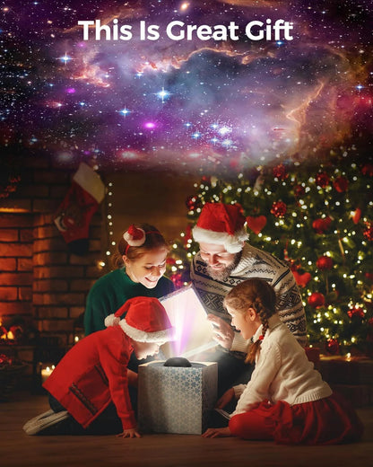 12-in-1 Planetarium Galaxy Projector – Star & Nebula Night Light for Kids & Adults