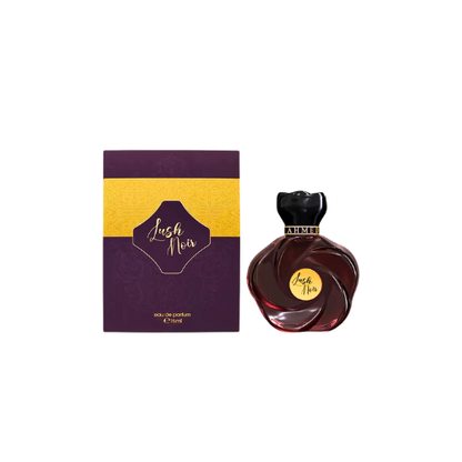 Ahmed Al Maghribi Lush Noir Eau De Parfum 75ml | Unisex Floral Perfume - megamartuae