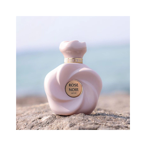 Ahmed Al Maghribi Rose Noir EDP 75ML – Long-Lasting Unisex Perfume with Floral, Vanilla & Amber Notes - megamartuae