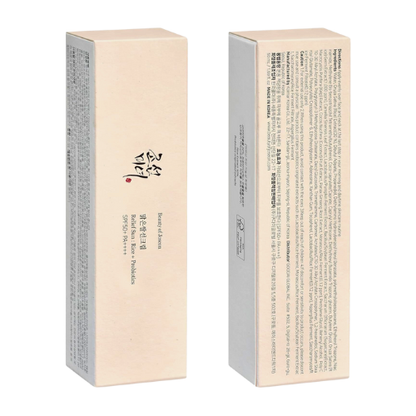 Beauty of Joseon Relief Sun SPF 50+ PA++++ | Rice Probiotics Korean Sunscreen 50ml - megamartuae