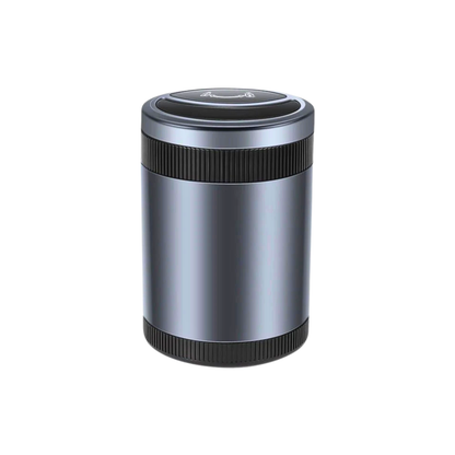 Car Ashtray with Lid & LED Light – Portable Smokeless Mini Ash Tray - megamartuae