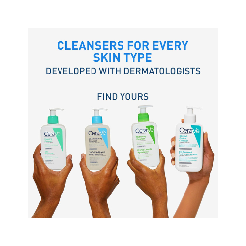 CeraVe Blemish Control Cleanser | Acne Face Wash with Salicylic Acid & Niacinamide 236ml - megamartuae