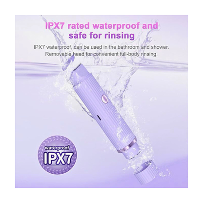 Double Head Electric Shaver – Wet & Dry Waterproof Dual Blade Razor - megamartuae