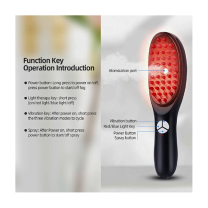 Electric Brush Hair Growth Massager – Scalp Stimulator for Healthy, Thicker & Stronger Hair - megamartuae