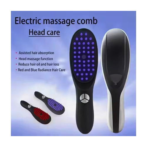 Electric Brush Hair Growth Massager – Scalp Stimulator for Healthy, Thicker & Stronger Hair - megamartuae