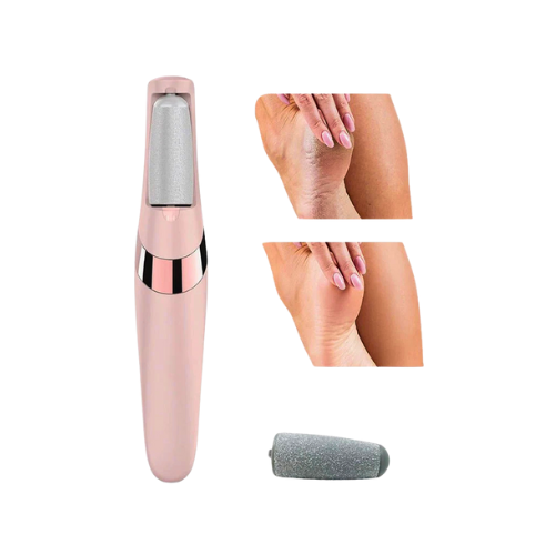 Electric Pedicure Foot File – Rechargeable Callus Remover for Smooth Feet - megamartuae