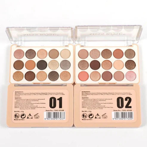 Eyeshadow Palette 12 Colors – Long-Lasting Matte & Shimmer Makeup Set - megamartuae