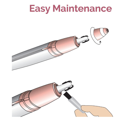 Flawless Eyebrow Hair Remover – Painless Precision Trimmer for Women - megamartuae