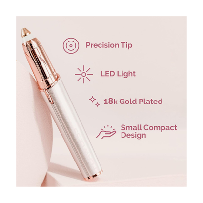 Flawless Eyebrow Hair Remover – Painless Precision Trimmer for Women - megamartuae