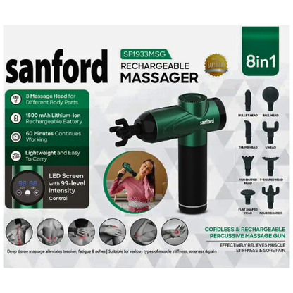 Handheld Electric Body Massager – Deep Tissue Muscle Relaxation & Pain Relief - megamartuae