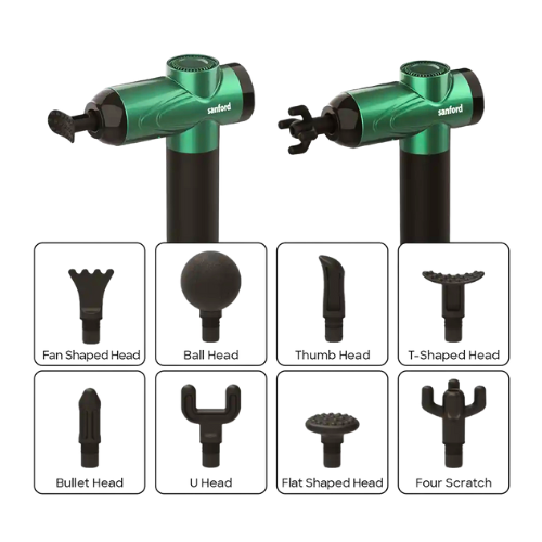 Handheld Electric Body Massager – Deep Tissue Muscle Relaxation & Pain Relief - megamartuae