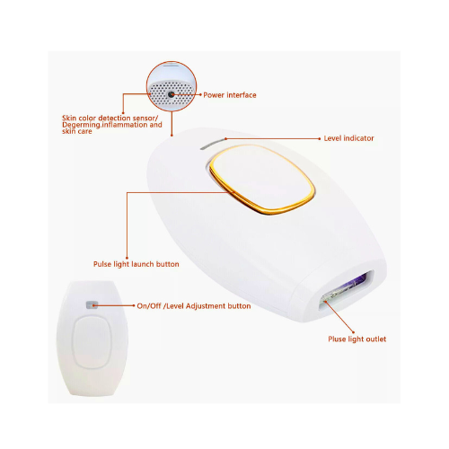 IPL Laser Hair Removal Device – Painless Permanent Hair Removal for Face & Body - megamartuae