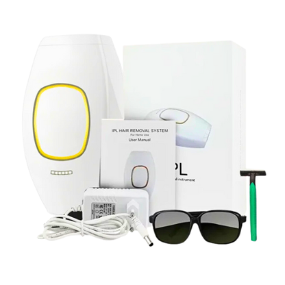 IPL Laser Hair Removal Device – Painless Permanent Hair Removal for Face & Body - megamartuae