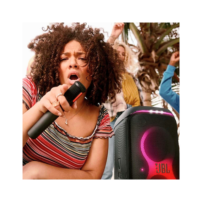 JBL PartyBox Stage 320 Wireless Party Speaker with Dual Digital Microphones | Deep Bass & LED Light Show - megamartuae