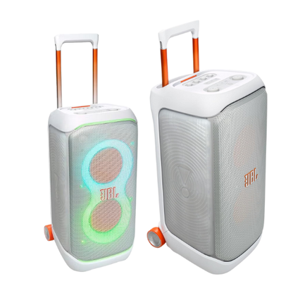 JBL PartyBox Stage 320 Wireless Party Speaker with Dual Digital Microphones | Deep Bass & LED Light Show - megamartuae