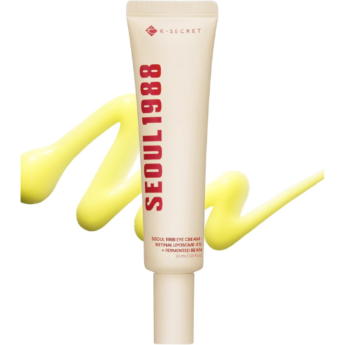 K-Secret Seoul 1988 Retinal Eye Cream jar - Korean anti-aging eye treatment for dark circles and wrinkles, UAE