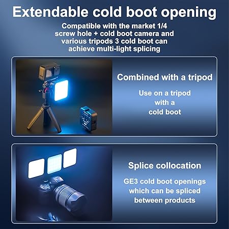 LED Camera Video Light – Professional Lighting Setup - megamartuae