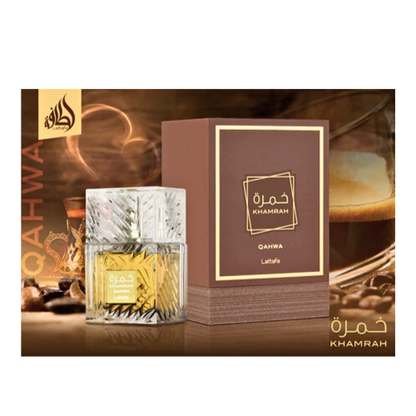 Lattafa Khamrah Qahwa 100ml EDP – Unisex Perfume, Coffee & Spicy Notes - megamartuae