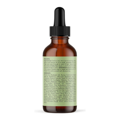 Rosemary Mint Scalp & Hair Strengthening Oil – Nourishing Growth & Repair Treatment (Original) - megamartuae