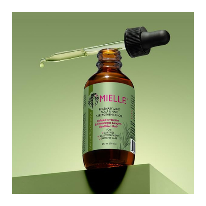 Rosemary Mint Scalp & Hair Strengthening Oil – Nourishing Growth & Repair Treatment (Original) - megamartuae