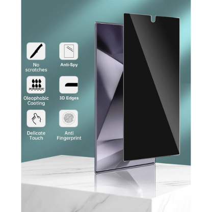Samsung Galaxy S25 Ultra Privacy Screen Protector [Pack of 2] - megamartuae