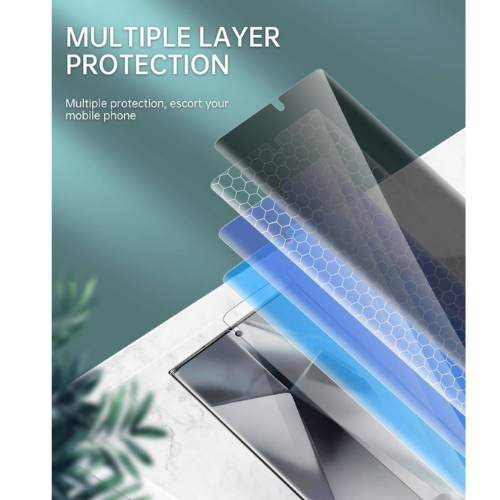 Samsung Galaxy S25 Ultra Privacy Screen Protector [Pack of 2] - megamartuae