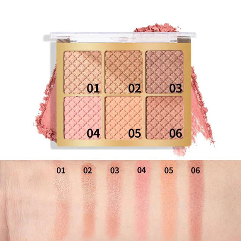 Shade Face Palette – Contour, Blush & Highlight Kit - megamartuae
