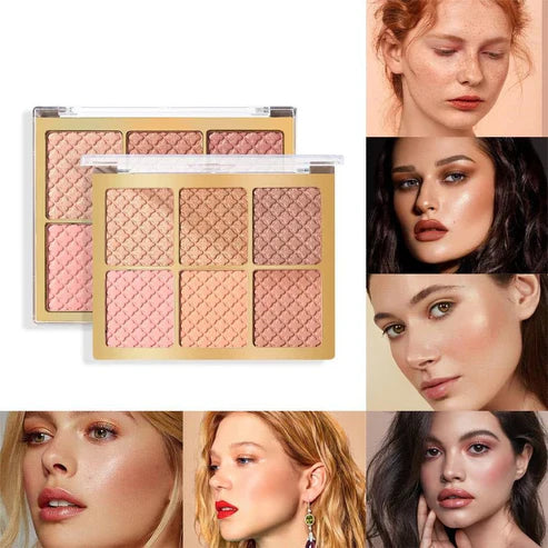 Shade Face Palette – Contour, Blush & Highlight Kit - megamartuae