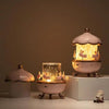 Bunny Carousel Night Light Projector – Rotating LED Star Lamp with 5 Films set for Kids Room & Nursery Decor