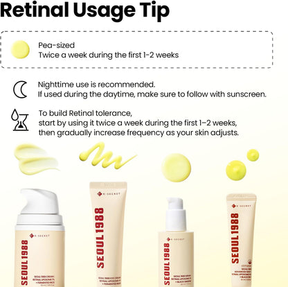 K-Secret Seoul 1988 Retinal Eye Cream jar