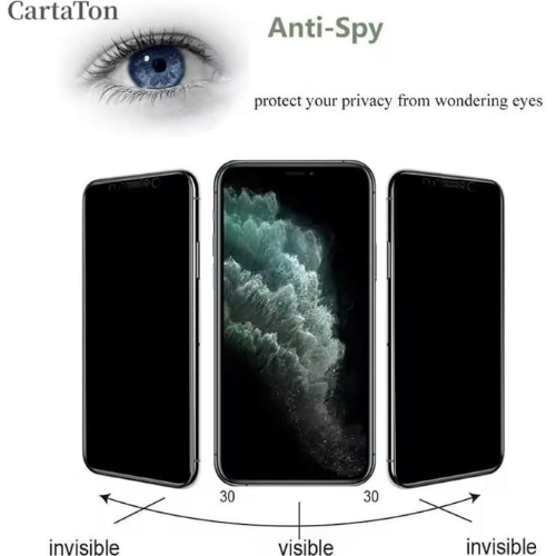 iPhone 17 Pro Combo Pack – Clear Protective Case + Privacy Screen Protector - megamartuae