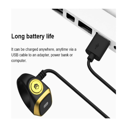 iQibla Zikr1 Lite Smart Tasbih Ring (Pack of 2) – Digital Tally Counter with Prayer Time Reminder & Bluetooth - megamartuae